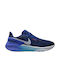 Air Zoom Structure 25 Sport Shoes Running Football Grey / Blue Void - Ghost
