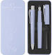 Σετ Δώρου Faber Castell Πένα & Στυλό Poly Λιλά