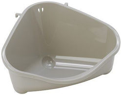 Moderna Corner Toilet for Rodents Olive Small 18cm Moderna Corner Toilet for Rodents Olive Small 18cm