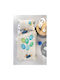 Saint Clair Kids Quilt Set Single with Pillowcase Pet Blue 160x220cm