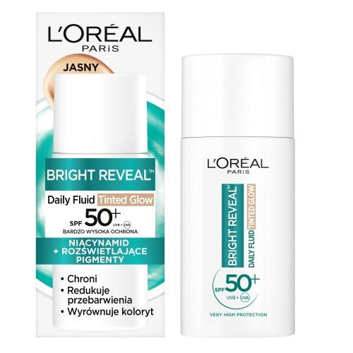 L'Oreal Paris Bright Reveal Αντηλιακή Λοσιόν Προσώπου SPF50+ με Χρώμα 50ml