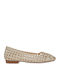 Damen Ballerinas in Beige Farbe