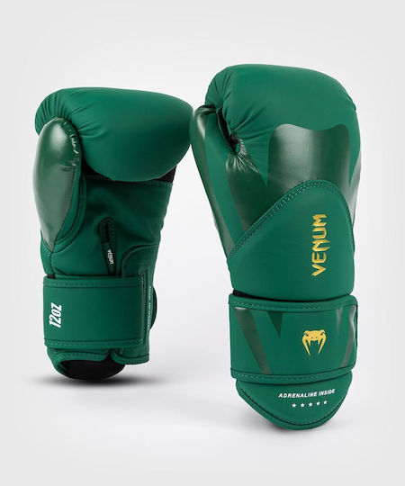 Venum Challenger 4.0 Boxing Gloves for Match Green