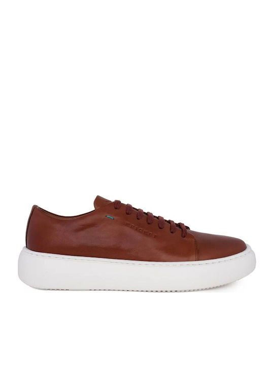 Kricket Ανδρικά Ανατομικά Sneakers Cognac