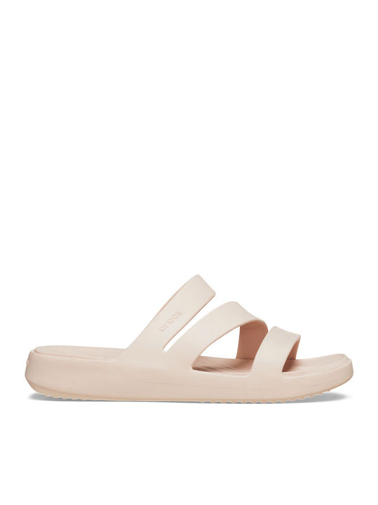 Crocs Strappy Σαγιονάρες σε Ροζ Χρώμα