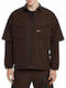 Modular Men's Cardigan Brown