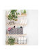 Βιβλιοθήκες Gray/white (2τμχ) 30.5x30x30εκ.