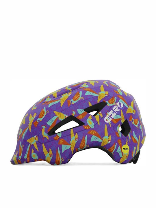 Giro Scamp Kids' Helmet for City Bike Purple