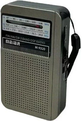 M-9320 Ραδιοφωνάκι Επαναφορτιζόμενο με USB Χρυσό