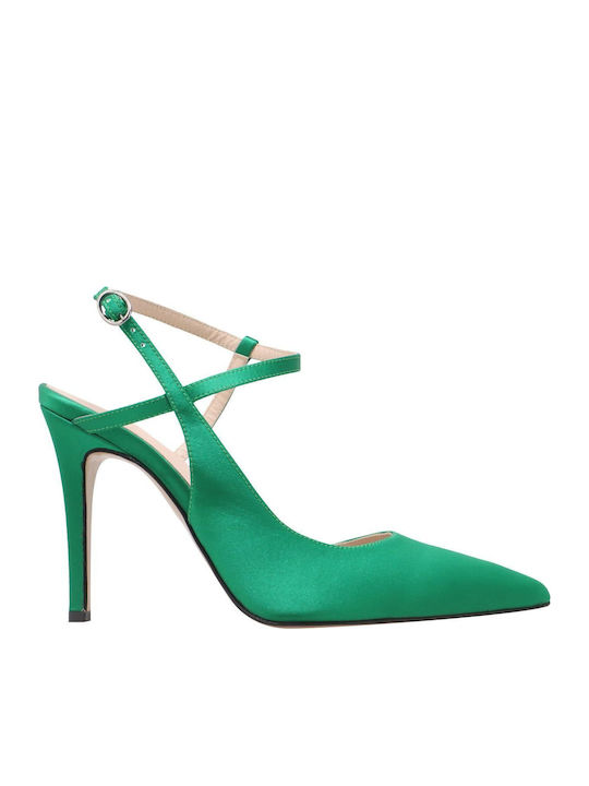 Kalogirou Stiletto Green High Heels