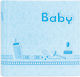 ZEP Παιδικό Άλμπουμ Baby Letters 20 Σελίδων Γαλάζιο 24x24εκ.