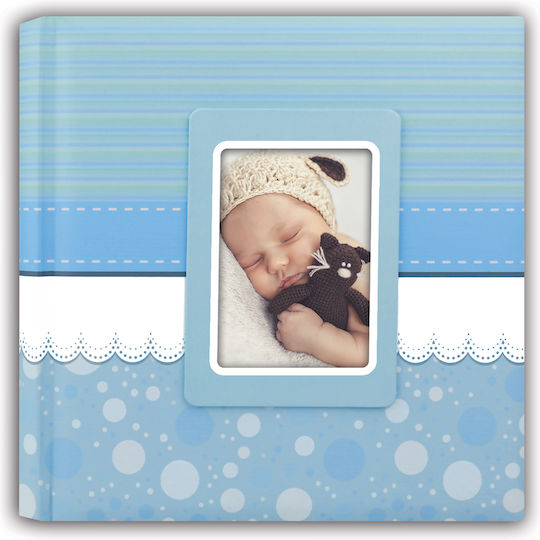ZEP Children's Album Little Baby 30 Pages Light Blue with Rice Paper 31x31cm