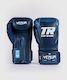 Venum Boxing Gloves Leather for Match Blue