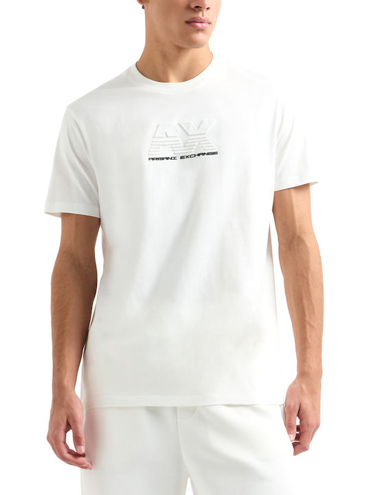 Armani Exchange Тениска Ecru Armani Exchange Тениска Ecru