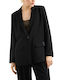 Armani Exchange Long Women's Blazer Black