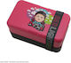 Cinereplicas Squid Game Squid Game Bento Box Πλαστικό Παιδικό Δοχείο Φαγητού Κόκκινο