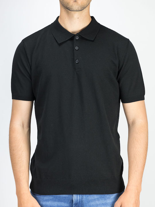 Guy Laroche Polo Μπλούζα Κοντομάνικη Black