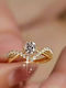 Damen Ring mit Zirkonia