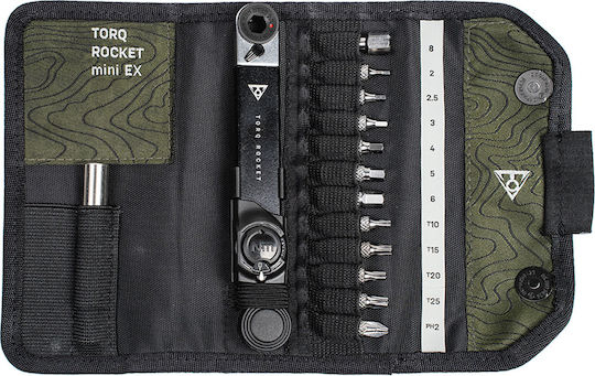 Topeak Torq Rocket Mini Ex Torque Wrench Tip Set