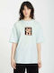 Damen T-Shirt Cloud Blue