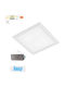 Elmark Τετράγωνο Χωνευτό LED Panel 40W με Φυσικό Λευκό Φως 4000K 59.5x59.5εκ.