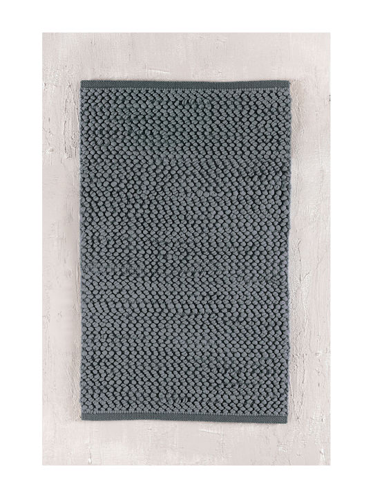 Rythmos Badematte Baumwolle Rechteckig Archi Grey 120-196-010 Grey 60x90cm