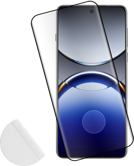 Idol 1991 3D 0.3mm Full Glue Tempered Glass Μαύρο (Oppo Find X8 Pro)