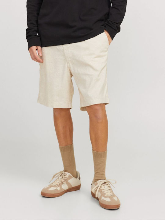 Jack & Jones Men's Shorts Ecru