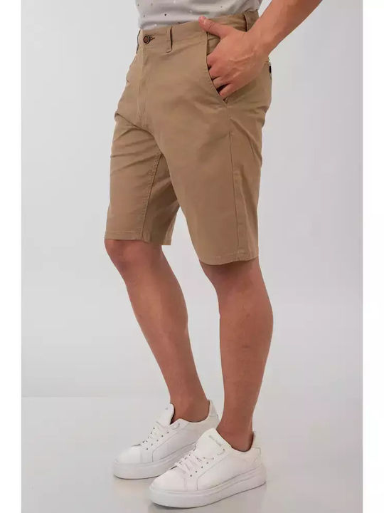 Double Men's Shorts Chino Camel