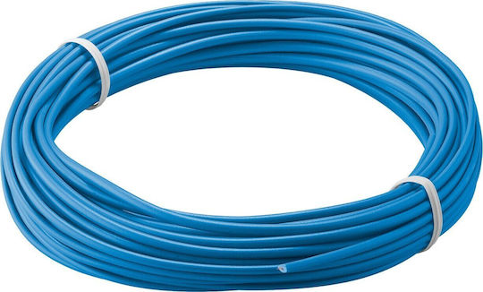 Goobay Isolierter Kupferdraht 10 m Blau 55039