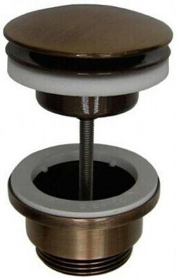 Viospiral Pop Up Supapă Chiuveta Bronz