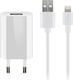 Goobay Редовна USB-C към Lightning кабел 5W Бял 1м (44978)