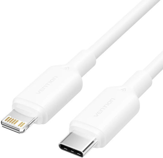 Vention USB-C zu Blitzkabel Kabel 27W Weiß 1m LAKWF
