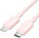 Vention USB-C to Lightning Cable Pink 1m LAKPF