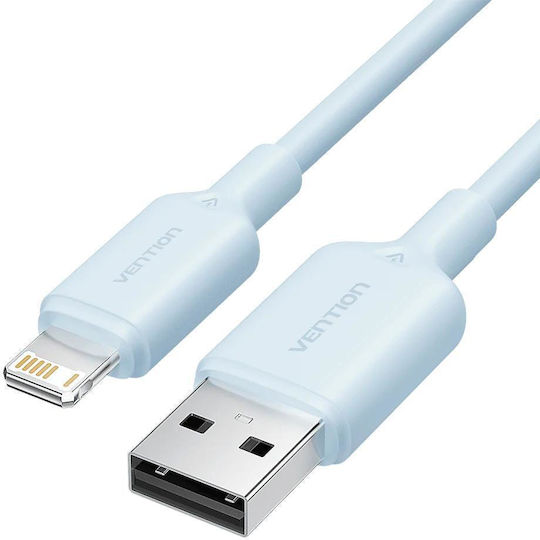 Vention USB-A to Lightning Cable Μπλε 1m LAMSF