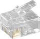 Goobay RJ12 Modular Plugs Flat Cables 6-Pin 10 Pcs 50251