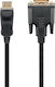 Goobay Kabel DVI-D-Stecker - DVI-D-Stecker 1m Schwarz (51960)