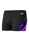 Allover Digital V-cut Aquashort Men's Swimwear Shorts Diva
