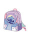 Cerda Stitch Schulranzen Rucksack Kindergarten Flieder