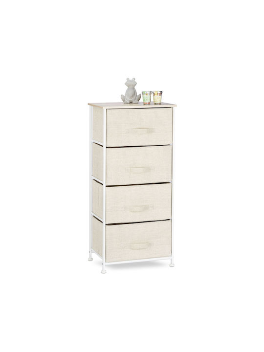 Office Storage Cabinet Beige L105xW45xH30cm