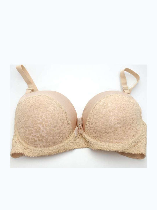 Harvest & Cloud Bra with Light Padding Underwire Beige