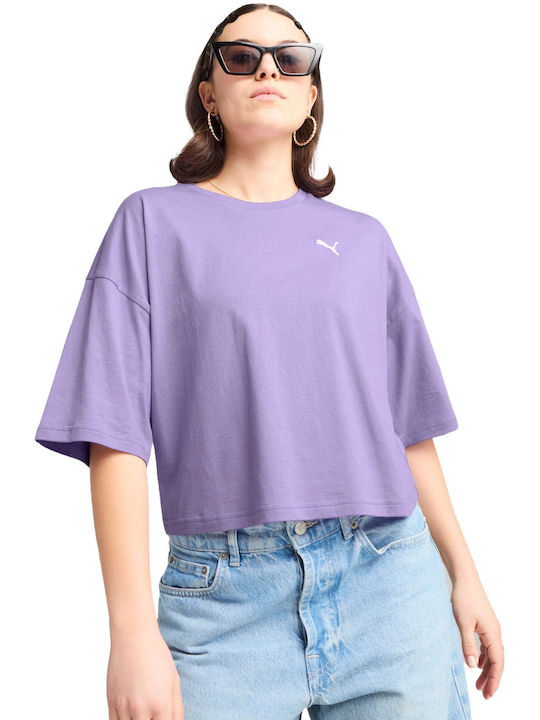 PUMA Дамско Топ-Коре Oversized Лилаво