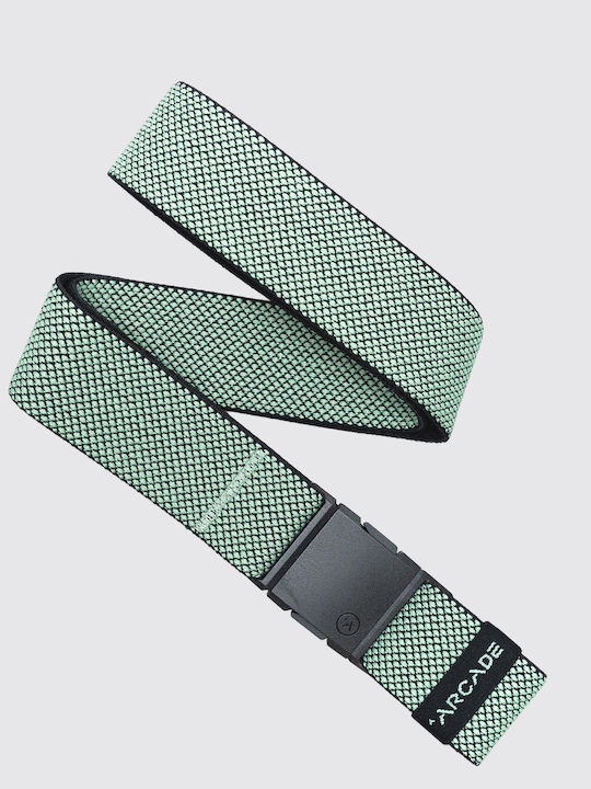 Elastisch Herren Gürtel Grün