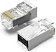 Vention Cat.6 FTP RJ45 Modularstecker Transparent Metalltyp 100er-Pack IDCR0-100 VENIDCR0-100