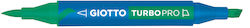 Giotto Turbo Pro Πράσινος Μαρκαδόρος Ζωγραφικής...