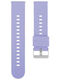 Gummi-Armband Lila 22mm