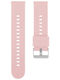 Rubber Strap Pink 22mm