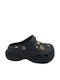 Adam's Shoes Damen Anatomisch Clogs Schwarz
