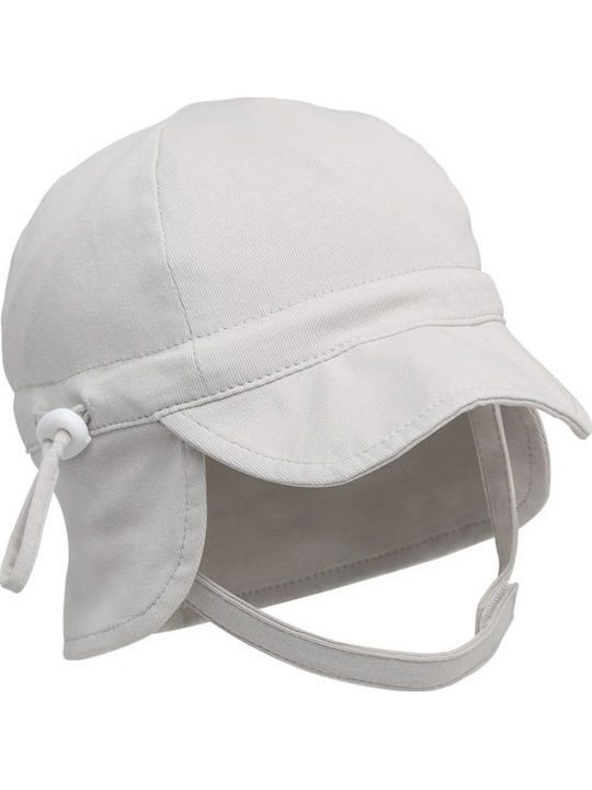 Kiokids Kinderhut Stoff Sonnenschutz Gray