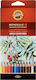 Mondeluz Watercolor Pencils 12 Colors Koh-i-noor